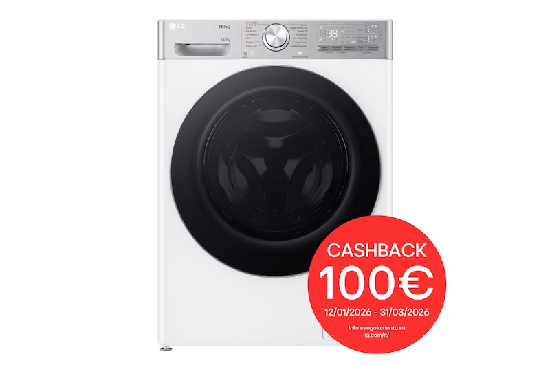 Foto frontale lavasciuga D4R9513TPWC con cashback